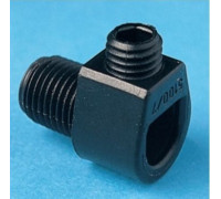 Кабельный зажим D=M10x1 d=7,2 золотой  нейлон