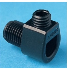 Кабельный зажим D=M10x1 d=7,2 золотой  нейлон