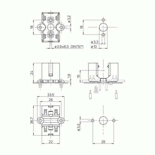 190/V 2GХ13 для люминесцентных ламп