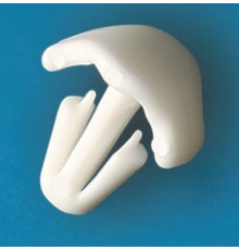 Steab фиксирующая клипса Nylon 66  A= 8 mm B= 1.4-2.4 mm C= 5.5 mm D= 5.5 mm E= 4.4 mm F= 3 mm