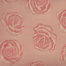 VPF белый ПВХ двойная сотканная ткань с розами 1,4х25м арт. 66831060 розовая