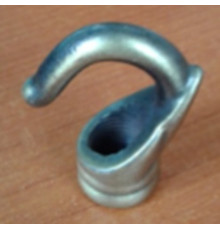 Бугель открытый, М10х1, цвет антик, артикул HOOK06 AB