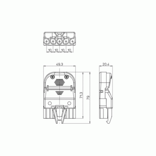 1601/VMB-SM-5 Клеммный разъем