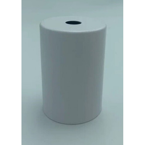 Стаканчик под патрон  Е27 D=42 mm. H=62 mm, сталь, цвет белый матовый, артикул CU15 WH