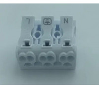 1673/A Клеммная колодка без заземления  2P+T 16A-450V T85