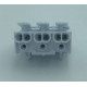 1673/A Клеммная колодка без заземления  2P+T 16A-450V T85