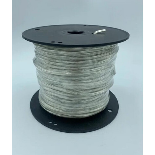 Провод круглый 3х0.50 mm прозрачный с цветовой индикацией, тефлон. (100 м) D 4,85 mm