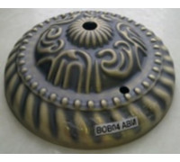 Потолочная чашка для пятирожковой люстры 150Х40mm, цвет матовый антик