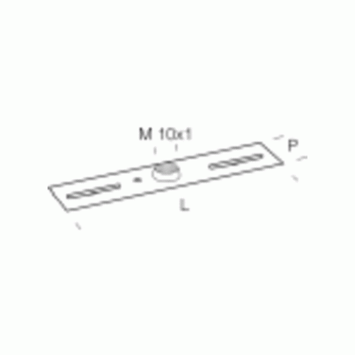 Rovelli Скоба L=100 P=21mm, сталь