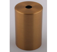 Стаканчик под патрон  Е27 D=42 mm. H=62 mm, сталь, цвет патина, артикул CU15 PA