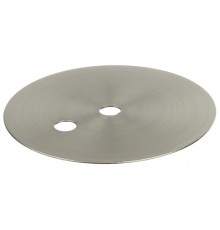 Диск для подвеса d=100, отверстия 1+1, никель,  артикул PND07 DISC100 NI