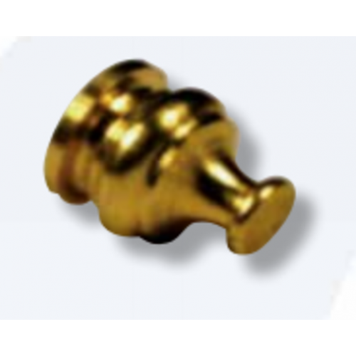 Наконечник декоративный D=M10x1 H=19 латунь