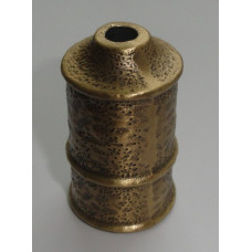 стаканчик под патрон E14, отверстие d-8,5 мм, цвет античная бронза