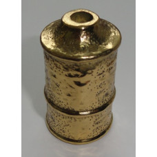 стаканчик под патрон E14, отверстие d-8,5 мм, цвет золото