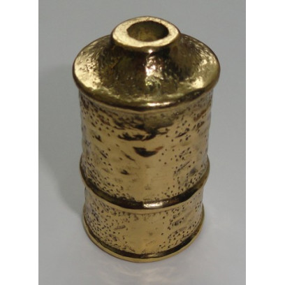 стаканчик под патрон E14, отверстие d-8,5 мм, цвет золото