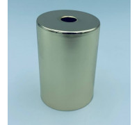 Стаканчик под патрон  Е27 D=42 mm. H=62 mm, сталь, цвет французское золото, артикул CU15 FG