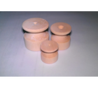 Изолятор дерево, большой h-28 mm., d-28 mm. бесцветный