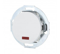 Ретро розетка компьютерная 2хRJ-45 кат. 5е с накладкой Винтаж цвет белый