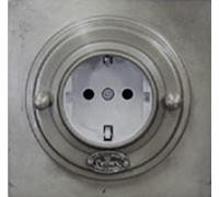 Рамка 1 местная D80, алюминий, прямоугольник, А0011Р ГусевЪ