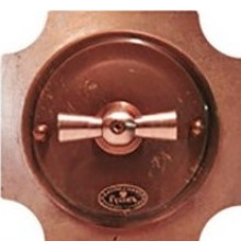 Рамка 1 местная D80, медь, крест, М0031Р ГусевЪ