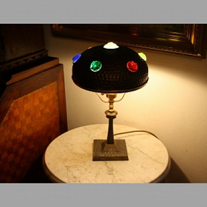 Настольная лампа с эрглессами, начало 20 века