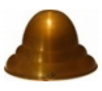 Плафон №25 латунь, D=156мм, Н=100мм.