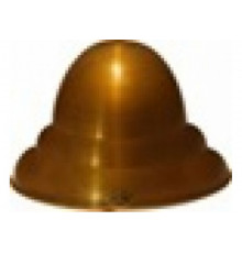 Плафон №25 латунь, D=156мм, Н=100мм.
