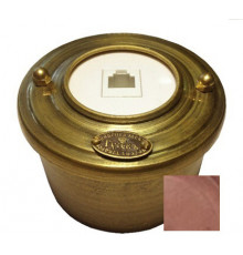 Ретро розетка медь телефонная малая, 18330И-80 ГусевЪ