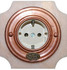 Рамка 1 местная D80, оникс Росо Португало, крест, К0011ФОР ГусевЪ